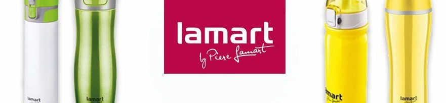 Kolekcja butelek oraz termosów marki Lamart
